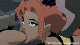 Canary in Justice League have sex