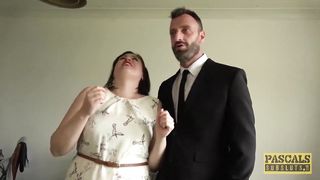 PASCALSSUBSLUTS - Busty Teen Laura Louise Ass Fucked Roughly