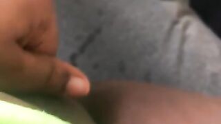 CoCo_Ebony Wasn’t Pleased by Fat Ass so she made herself Squirt