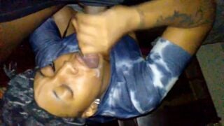 Friends Mom Gave me Sloppy Toppy she saw the BBC I Gave her a Facial she Lost a Eyelash Redbone MILF