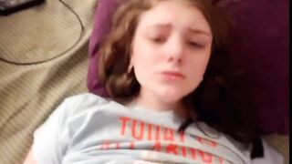 Hard Fucked Cute Teenage Girl Missionary, NO MERCY, Eye Rolling - EbonyFuc