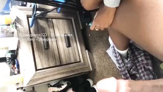 Smoking with Bestfriend ( Convinced her to SUCK my DICK)