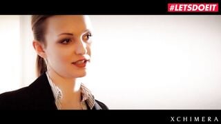 Xchimera - Big Tits Redhead Belle Claire Smoking and FaceSitting LETSDOEIT