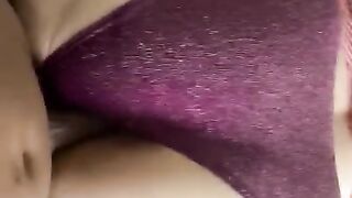 Thick Ass BBW Sparkling Panty Fuck