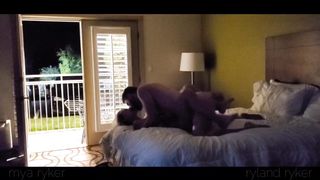 Hotel Sex with Door Open