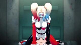 harley quinn in arkham