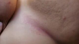 Big Tit BBW Fucked in back of Truck at Lake