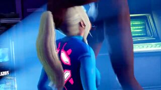 Samus Aran Throat Fuck