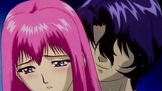 Big boobs hentai movie with lesbo fun in pool