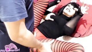 Hot Goth Stepsister Enjoy a Hard Fuck - Mavis