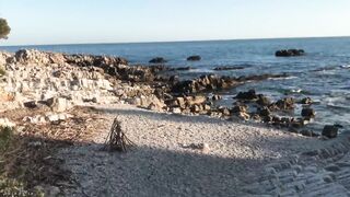 Quickie Fuck with a Fitgirl at Public Beach