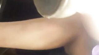 BEST CANDID SHOEPLAY FACE+UPSKIRT BY VERY HOT TEACHER!