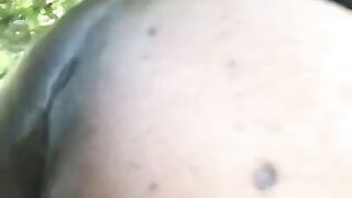 Fucking a Crackhead in the Ass outside