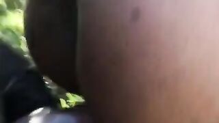 Fucking a Crackhead in the Ass outside