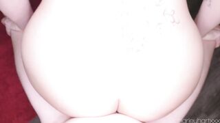 Thicc Amateur PAWG in Fishnets Ride, Twerk, and Squirt on Dick