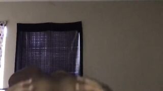 Redd BUNNI makes BBC Cum over and over