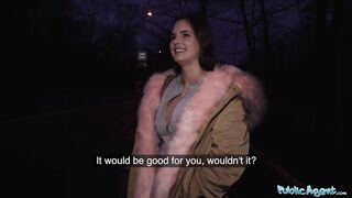 Public Agent 20 Year Old college babe with a beautiful pair of boobs