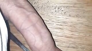 Cock growing huge NO HANDS spoon SIZE