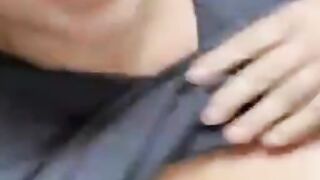 Nurse Shows Massive Tits on Periscope