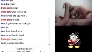 Hot Brazilian Couple on Omegle