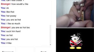 Hot Brazilian Couple on Omegle