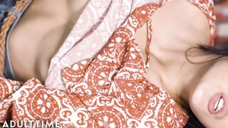 ADULT TIME Teenage Lesbian: Kendra & Kristen- Pussy Eating Picnic