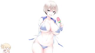 Uzaki Hana Hentai Slideshow