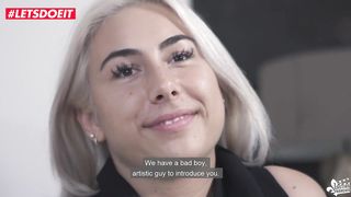 LETSDOEIT - Casting Agent Abuses Hot Blondie in Bed