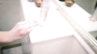 Gorgeous Redhead Slavegirl Interrupted on the Toilet. Anal, Piss, Hardcore.