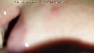 Massive load in her sleeping mouth