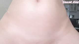 TEEN RUBBING WET PUSSY, AFTER DICK MASSAGE, TILL CUM INSIDE - MASSAGE2018