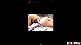 Alva Jay Blow Job and Dildo Show