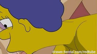 Lesbian Hentai Marge Simpson and Lois Griffin