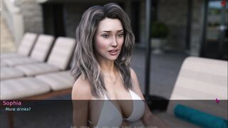 Wife and Stepmother - Pool got Bit Extreme Touching and Kissing Ice-cube