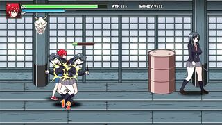 LeaderOneShota Fight [hentai Game] Ep.2 Sex Wrestling against Step Sister in Swimsuit