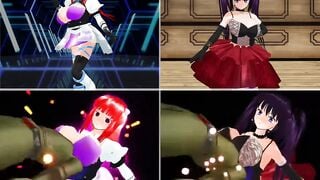 ［boko877］girls Beats Hero : CP2 "the Monster Lord" all Skill Animations