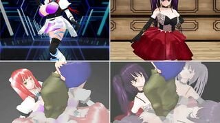 ［boko877］girls Beats Hero : CP2 "the Monster Lord" all Skill Animations