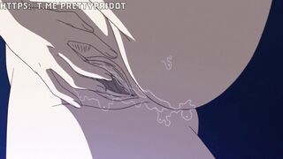 MILF Masturbates in Front of a Webcam, and then Takes a Volley of Smerma in Anal Sex. Hentai Uncen