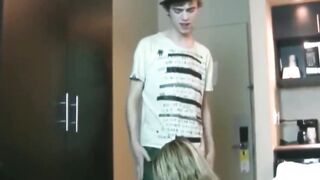 Taboo! 18yo Stepson Cums inside his Sexy Divorced Stepmom while nobody Home