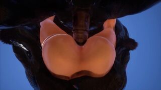 Fucked on the Beach #5: Jenny VS two Minotaurs [part 5 Final] (Wild Life)