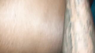 Two Ghetto Teens get Caught Fucking in the House