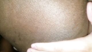 Close up Eating my Exs Pretty little Black Pussy