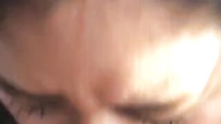 Big Tit Hottie Sucking Huge Cock on Lunch Break