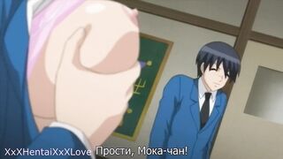 Horny Girl Breaks into a Friend's Bathroom at a Japanese School // Uncensored Hentai