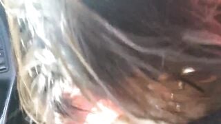 CAR BLOWJOB CUM IN MOUTH Cougar Finishes Blowjobs and Sucks Sperm - PROSTITUTE CAR CUMSHOT Whore BJ