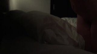 She is crazy of anal at hotel
