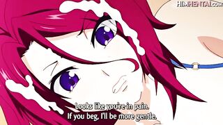 · HENTAI · Incredible busty mature gives a titjob to get cum