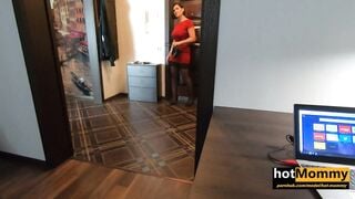 Step Mom gives a Lesson to Step Son how to Treat a Woman