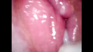 cum see inside my creamy pussy