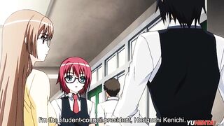 · HENTAI · Busty mature has an orgy and do anal